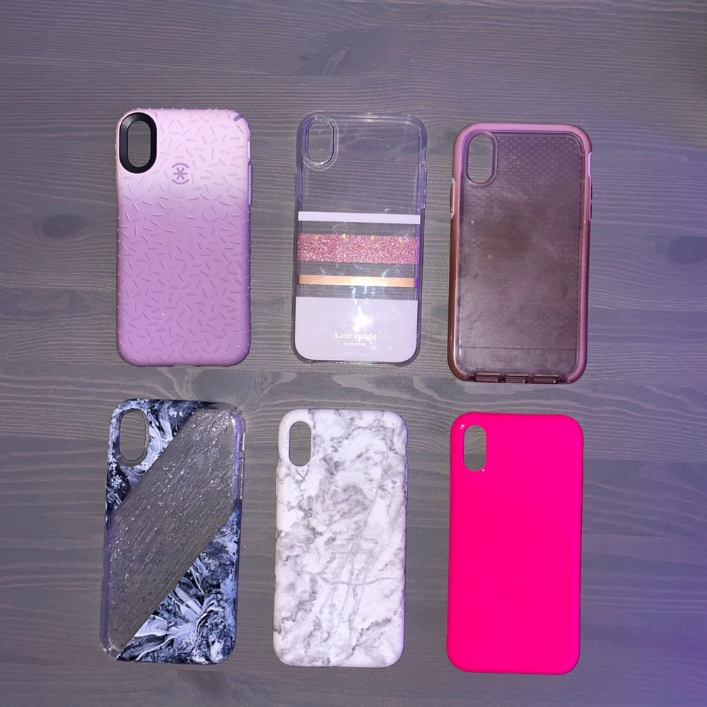 iphone xr cases. speck target kate spade tech 21